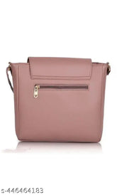 Stylish PU leather handbag with adorable teddy bear charm, perfect for women and girls. Solid design, two compartments, free size (12x5x12 cm)